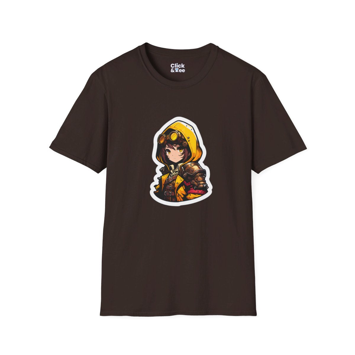 Harem AnimeSteampunk Warrior Unique T-Shirt Image 10