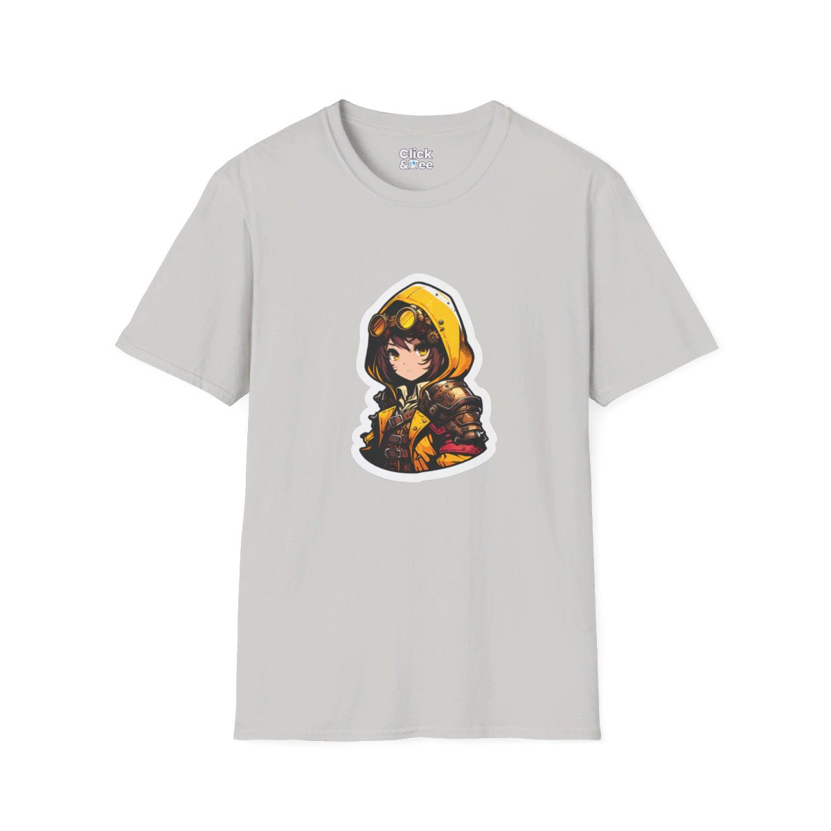 Harem AnimeSteampunk Warrior Unique T-Shirt Image 5