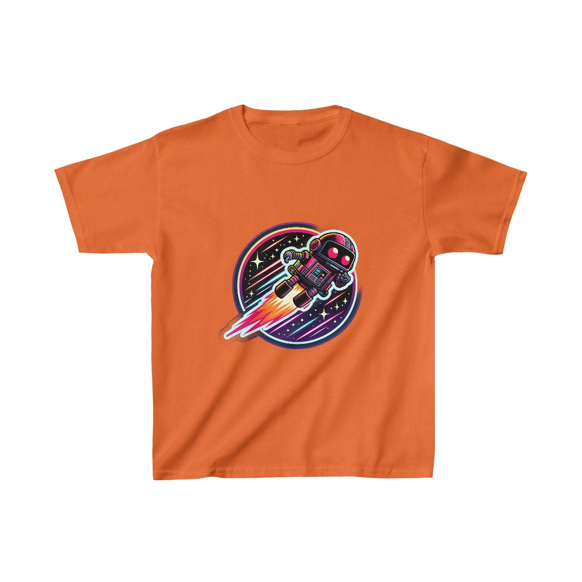 Kids 80s NeonRobot Rebel Tee Image 6