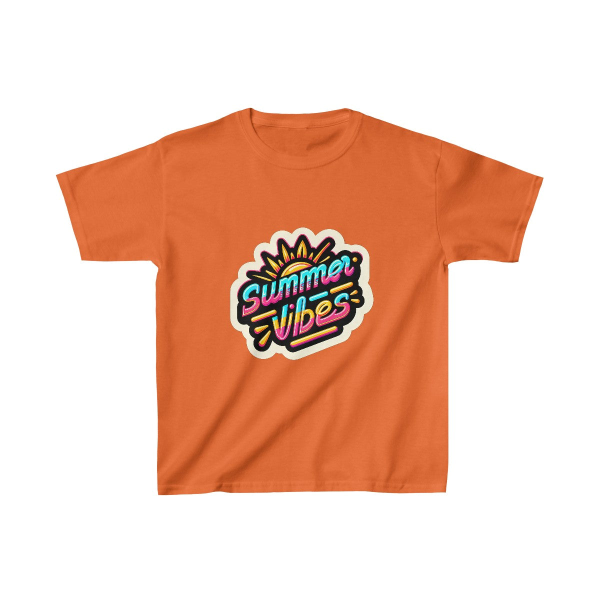 Kids 80s NeonSunshine Tee Image 6