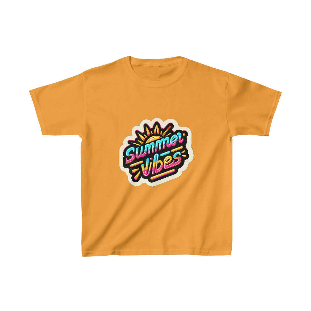 Kids 80s NeonSunshine T-Shirt Image 5
