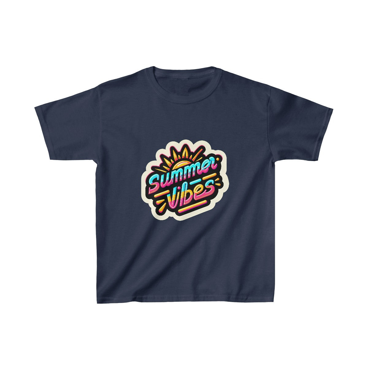Kids 80s NeonSunshine T-Shirt Image 9
