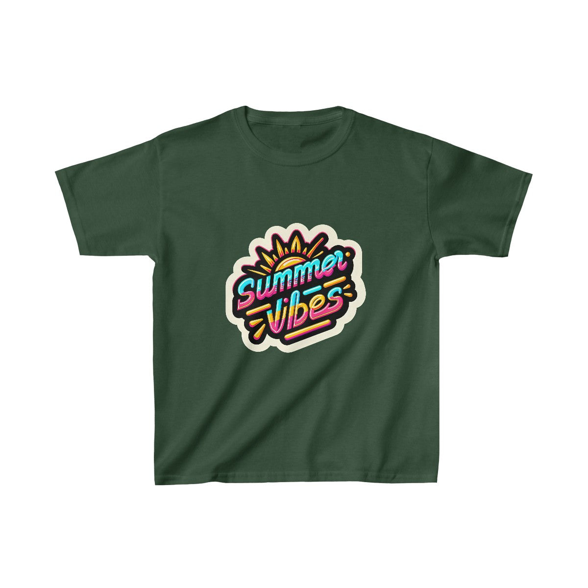 Kids 80s NeonSunshine T-Shirt Image 7