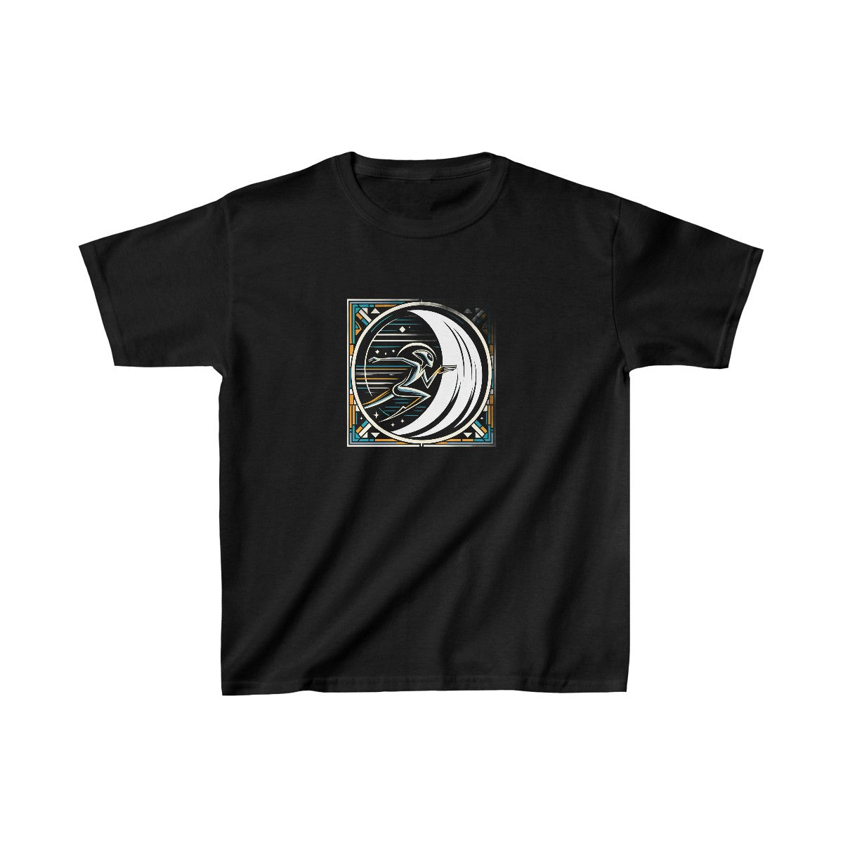Kids Art DecoAlien T-Shirt Image 3