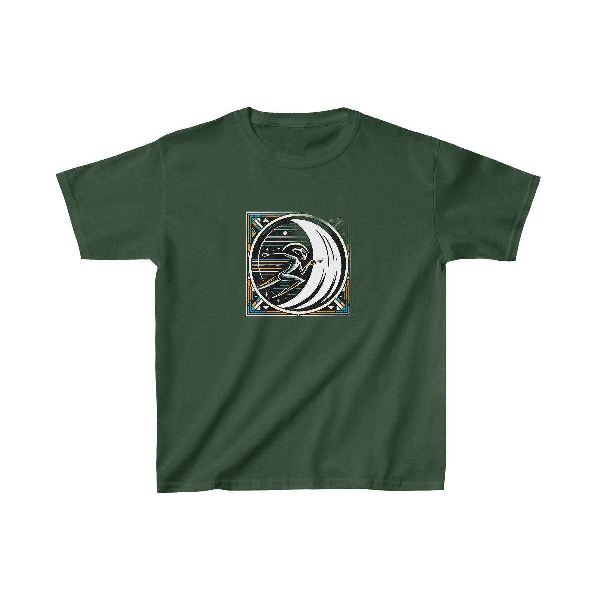 Kids Art DecoAlien T-Shirt Image 1