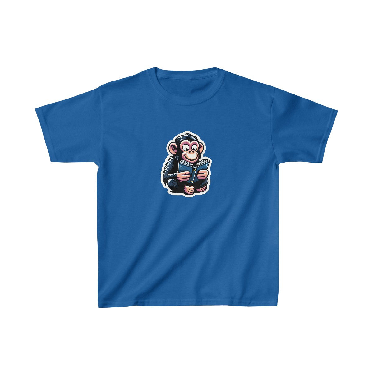 Kids CartoonChimpanzee T-Shirt Image 8