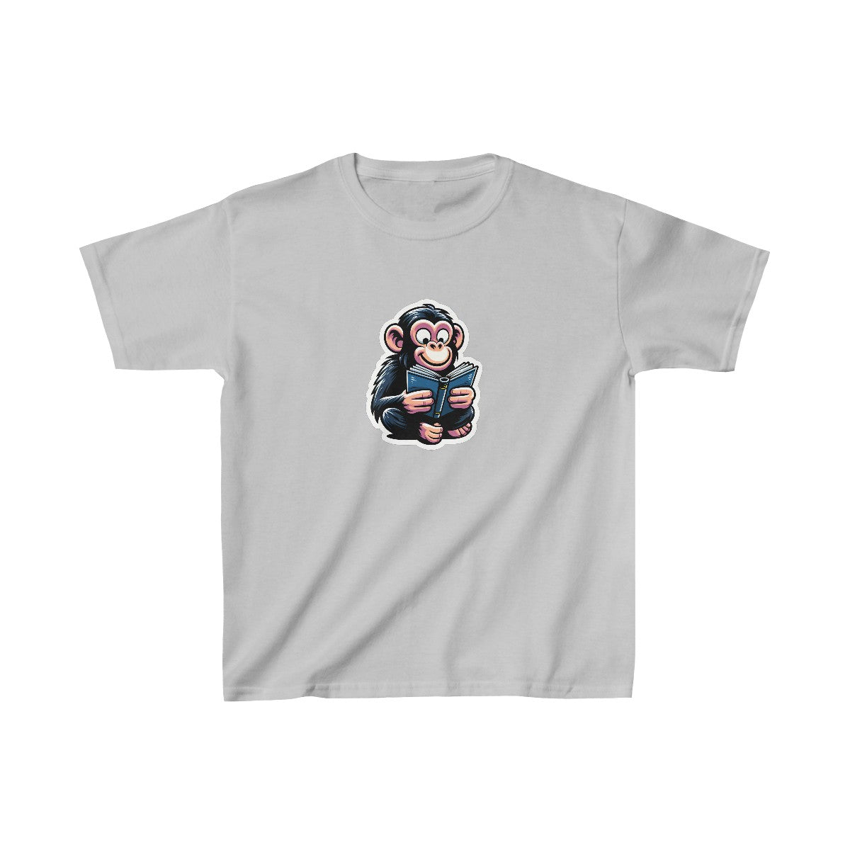 Kids CartoonChimpanzee T-Shirt Image 4