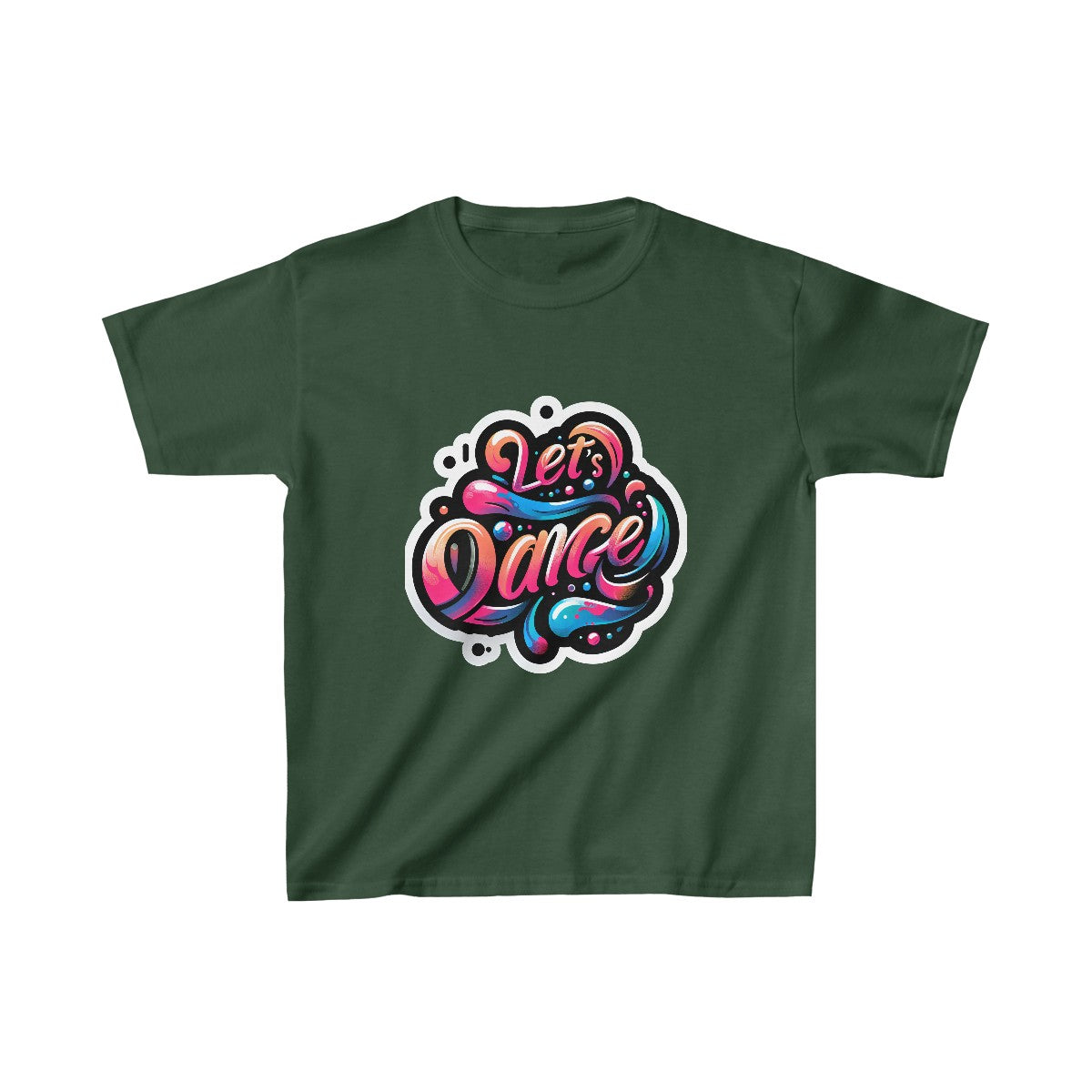 Kids Color SplatterBubble T-Shirt Image 7