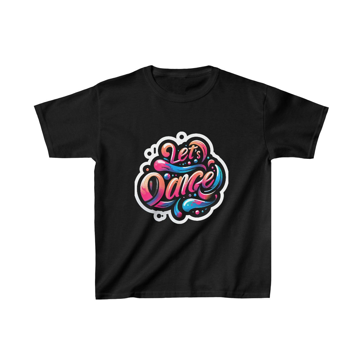 Kids Color SplatterBubble T-Shirt Image 3