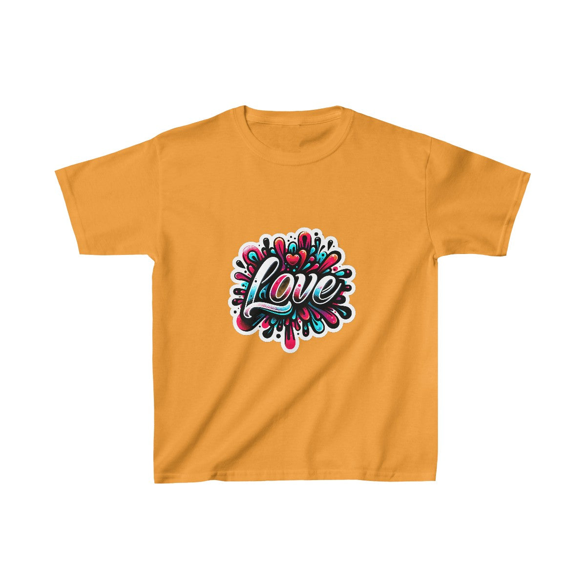 Kids Color SplatterBubble Letter T-Shirt Image 5