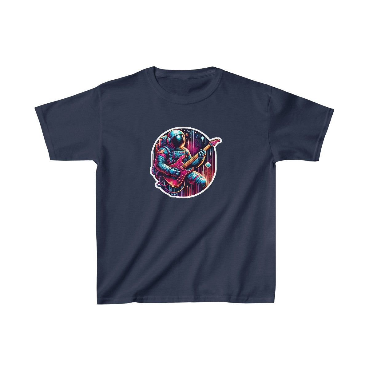 Kids CyberpunkAstronaut T-Shirt Image 1