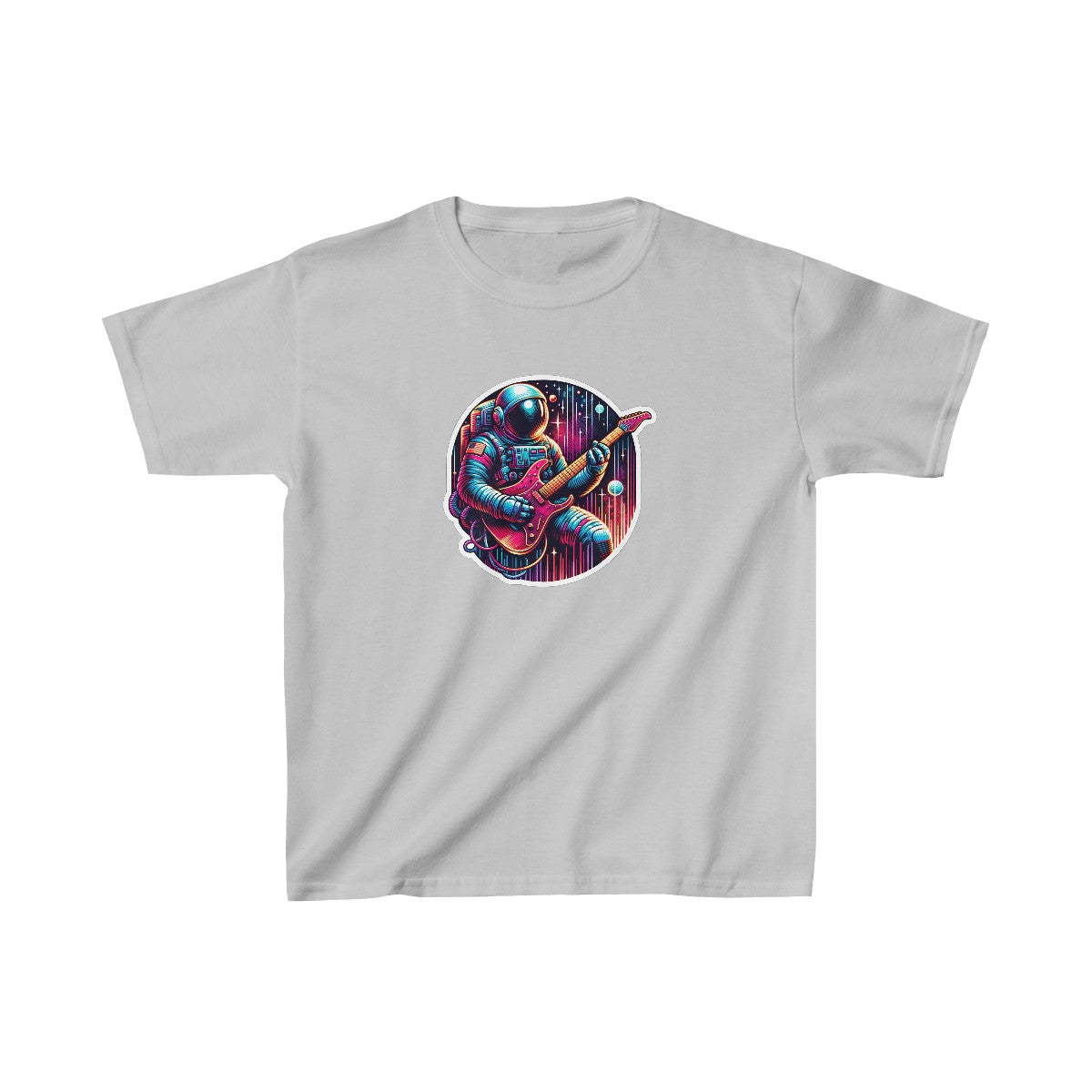 Kids CyberpunkAstronaut T-Shirt Image 4