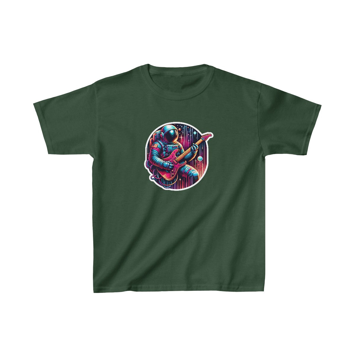 Kids CyberpunkAstronaut T-Shirt Image 7