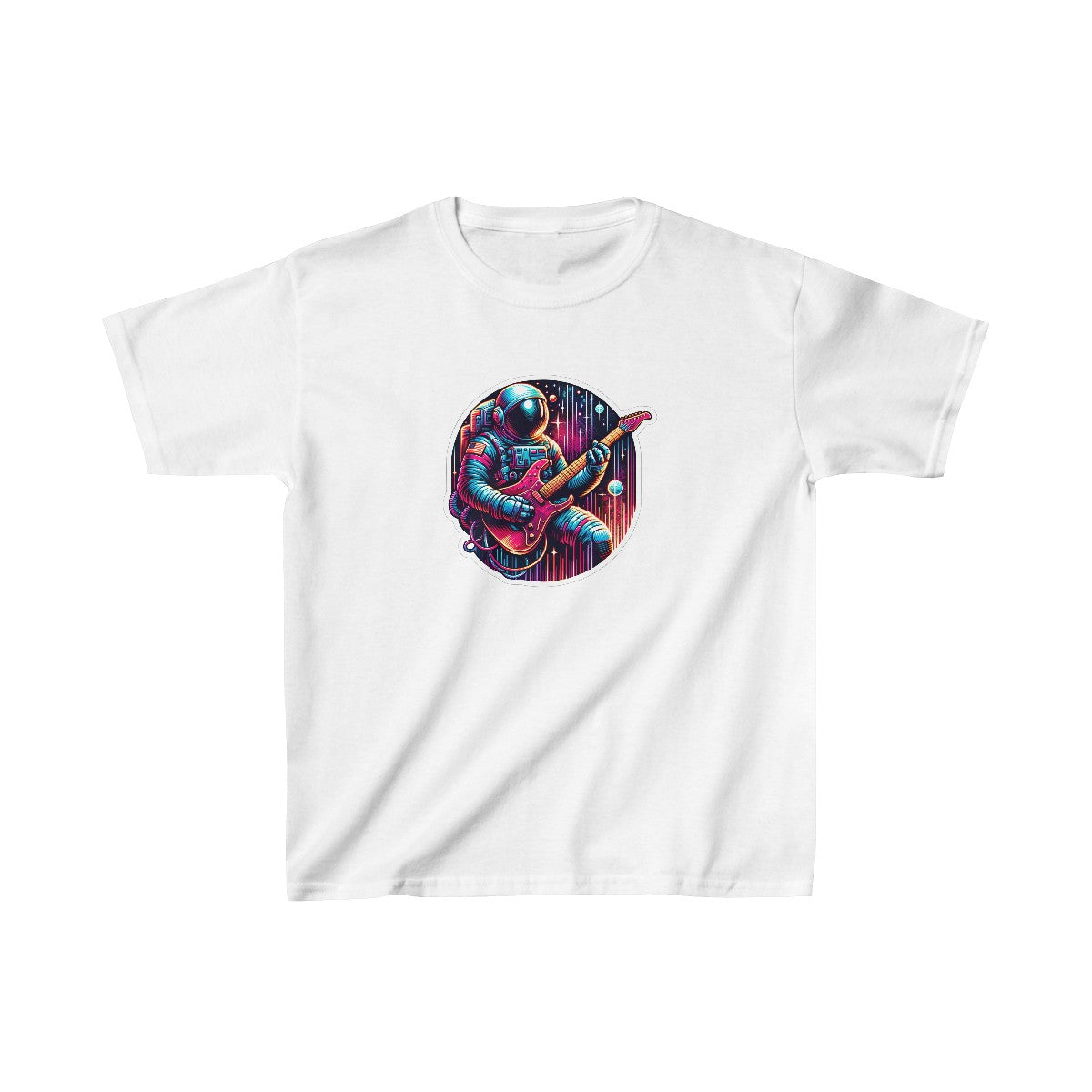Kids CyberpunkAstronaut T-Shirt Image 2