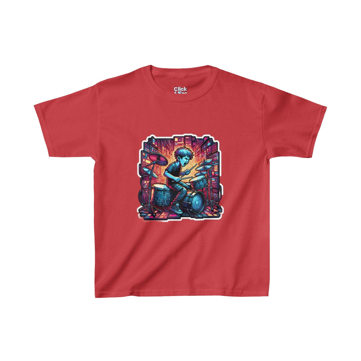 Kids CyberpunkTechno Kid T-Shirt Image 11
