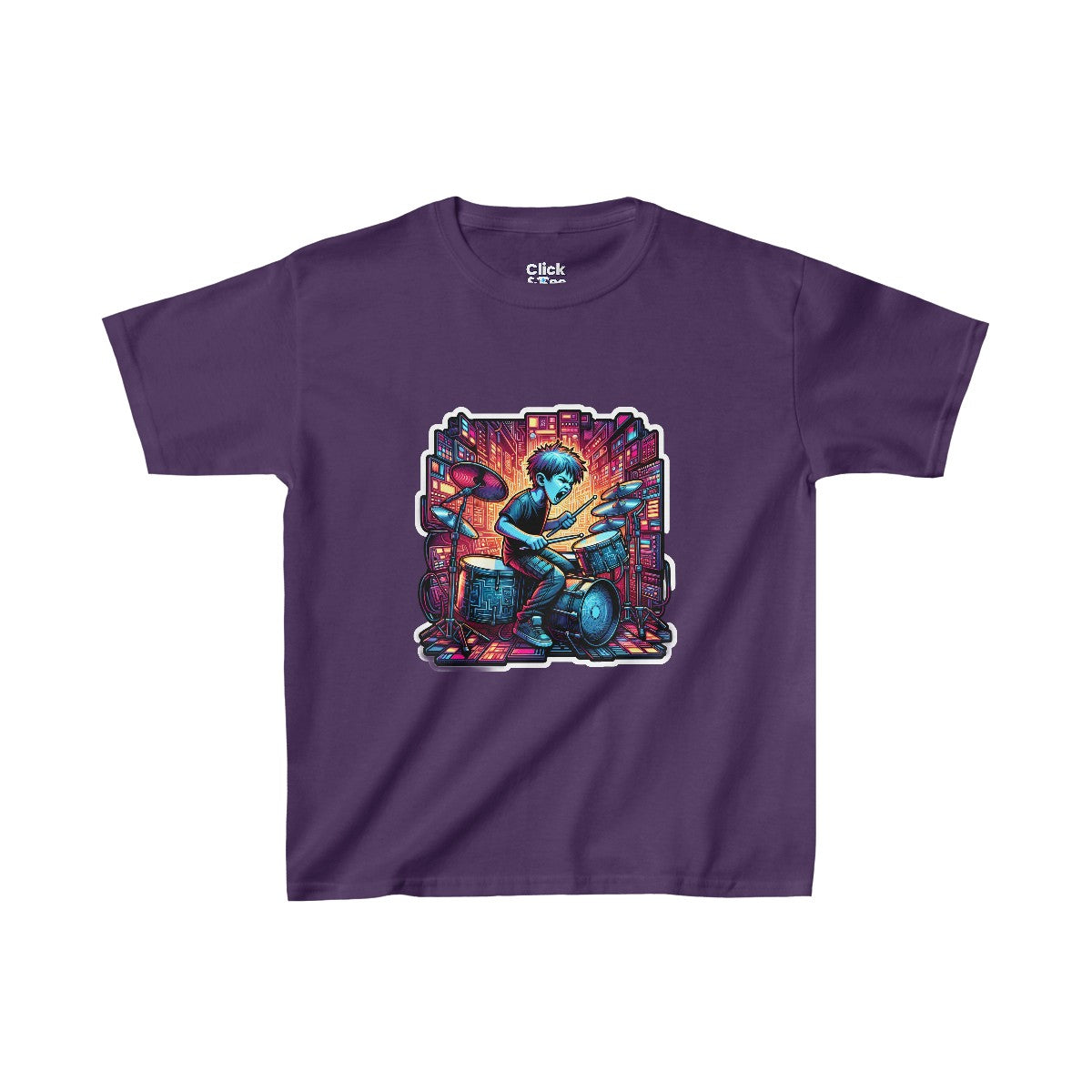 Kids CyberpunkTechno Kid T-Shirt Image 10
