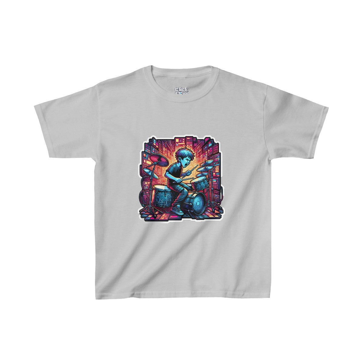 Kids CyberpunkTechno Kid T-Shirt Image 4