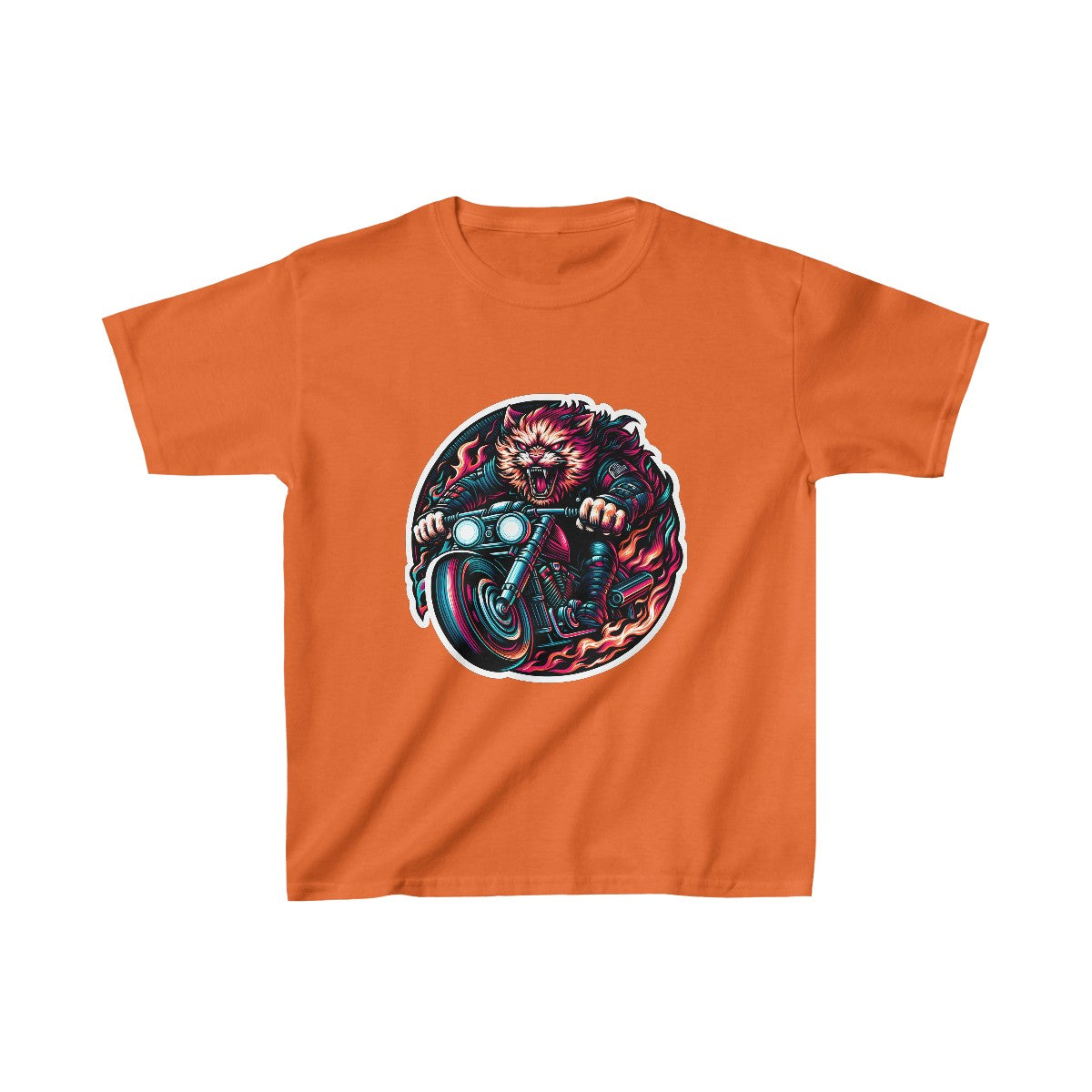 Kids CyberpunkCat Tee Image 6