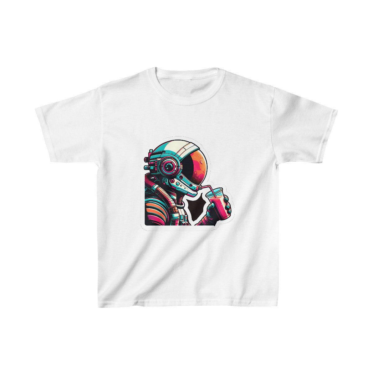 Kids CyberpunkMars Colonist T-Shirt Image 2