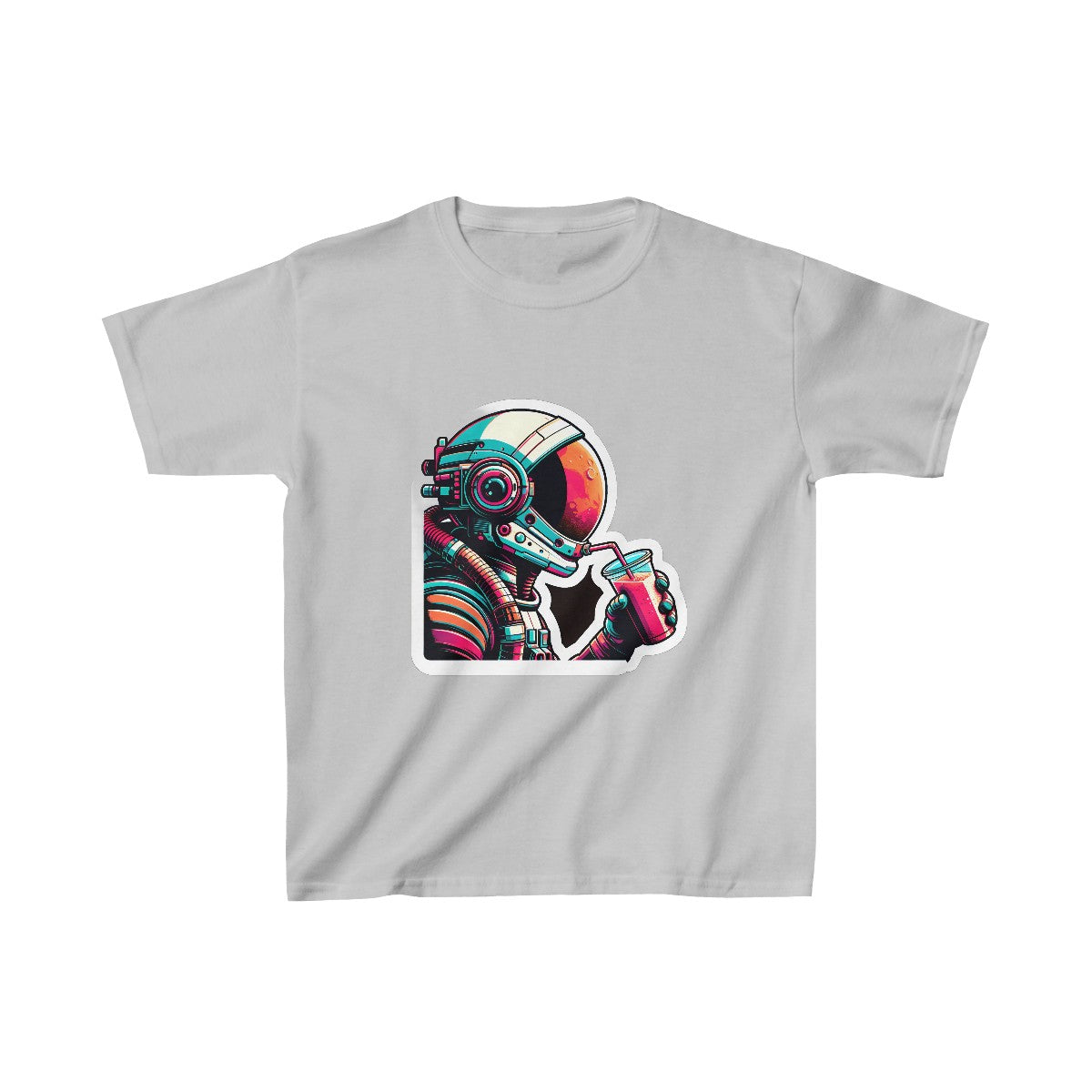Kids CyberpunkMars Colonist T-Shirt Image 4