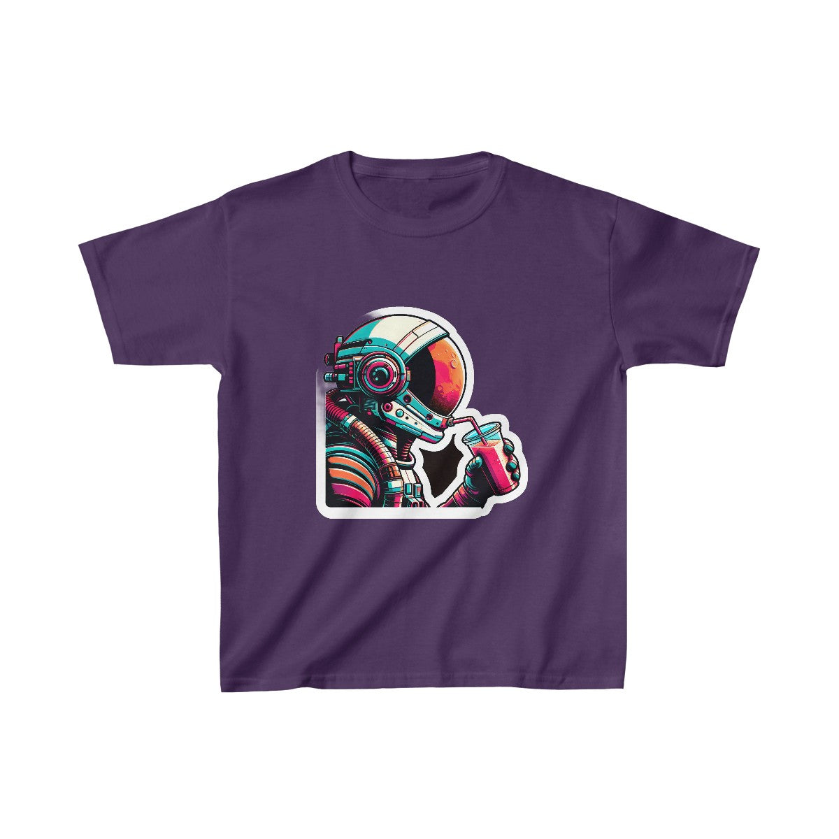 Kids CyberpunkMars Colonist T-Shirt Image 10