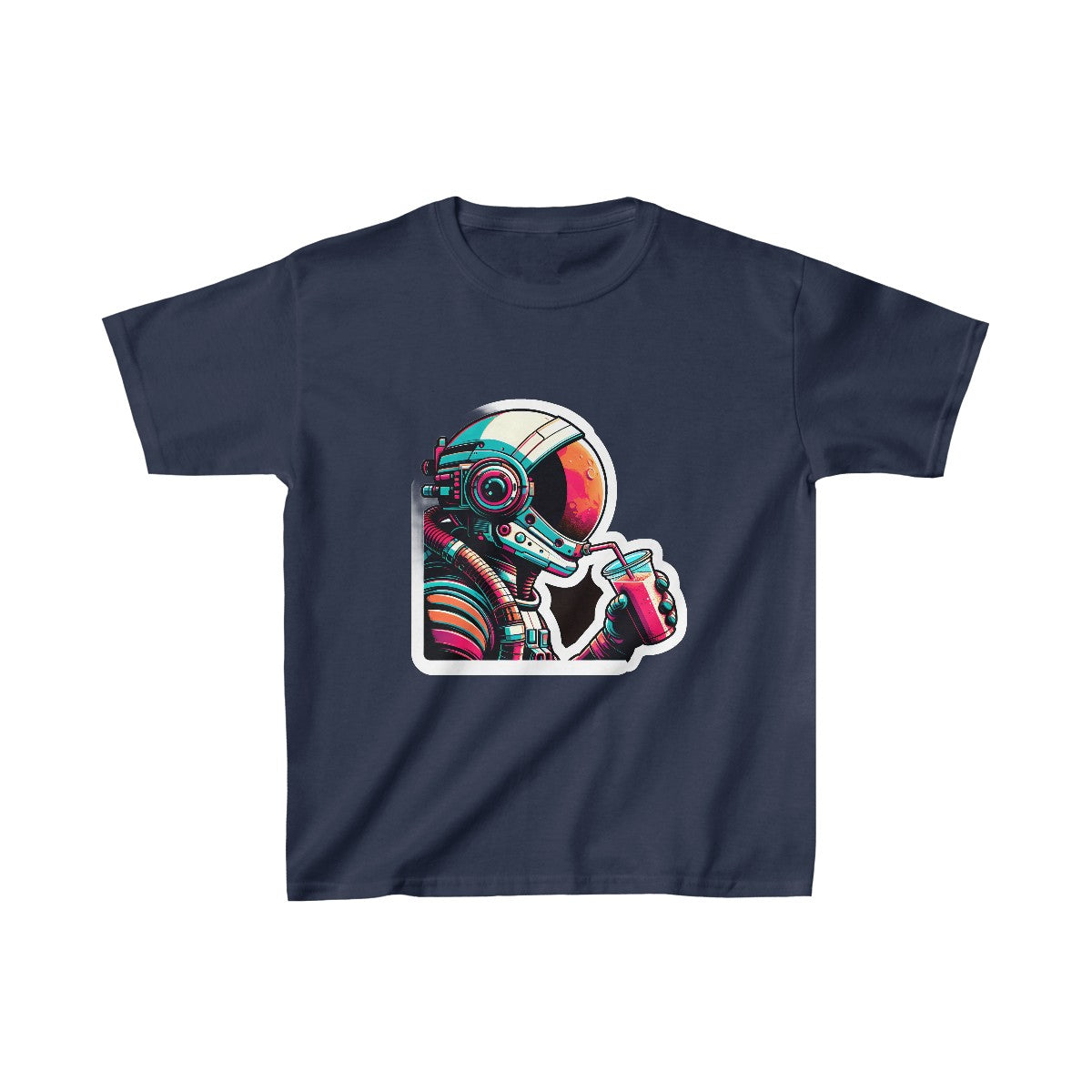 Kids CyberpunkMars Colonist T-Shirt Image 9