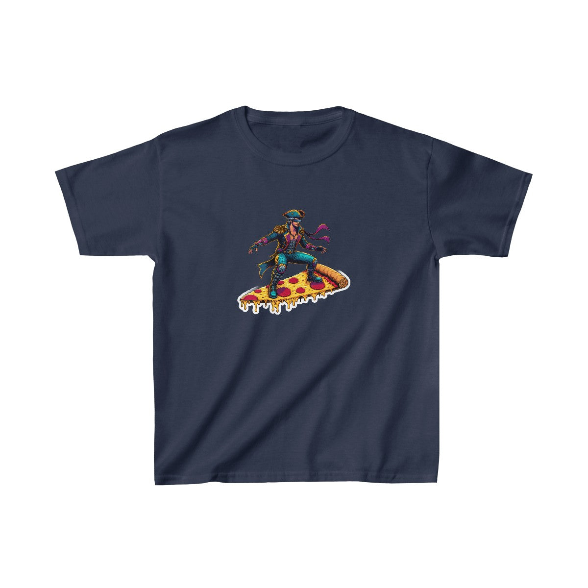Kids CyberpunkCaptain T-Shirt Image 9