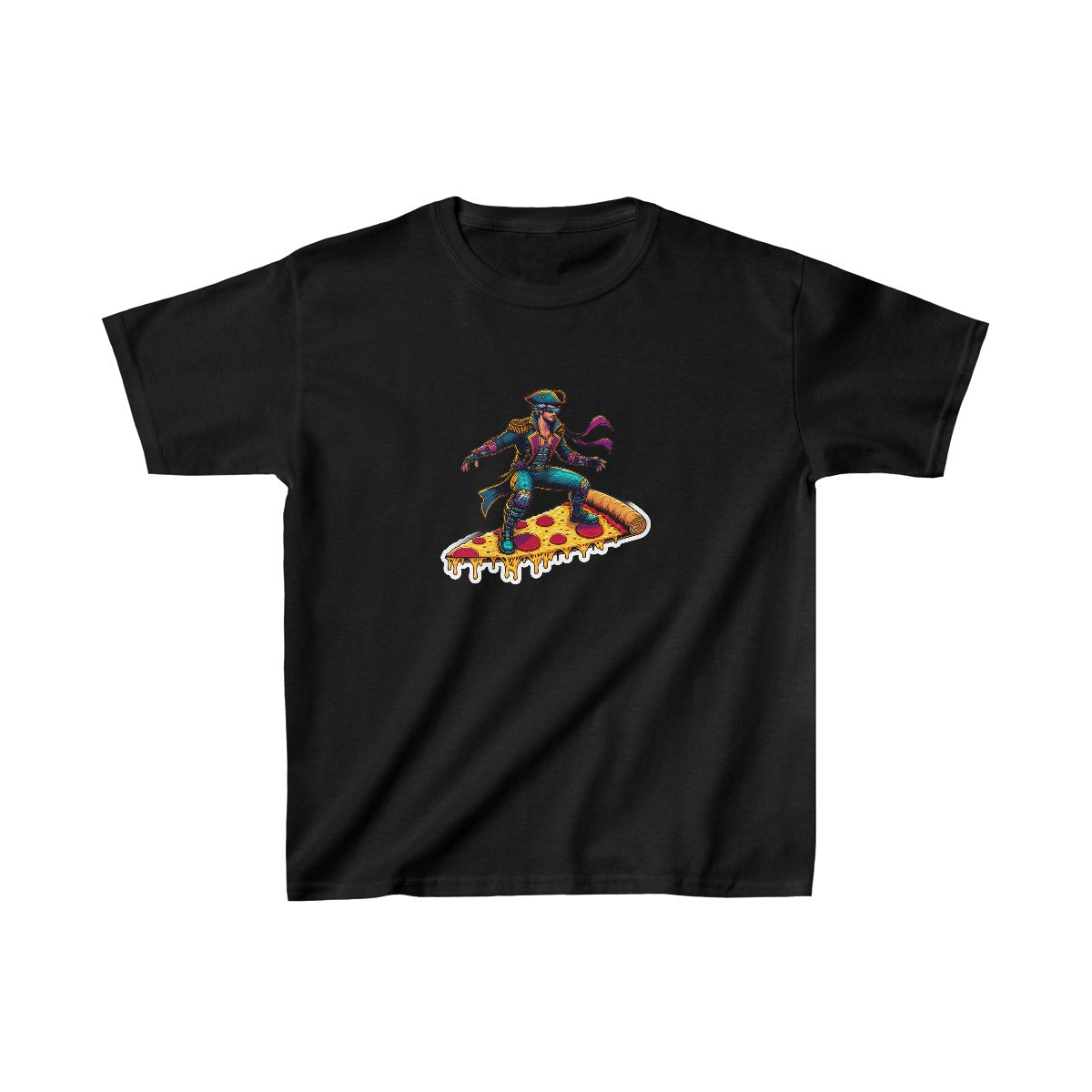 Kids CyberpunkCaptain T-Shirt Image 3