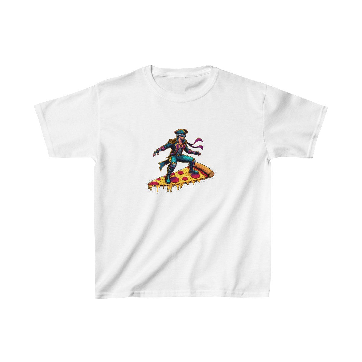 Kids CyberpunkCaptain T-Shirt Image 2
