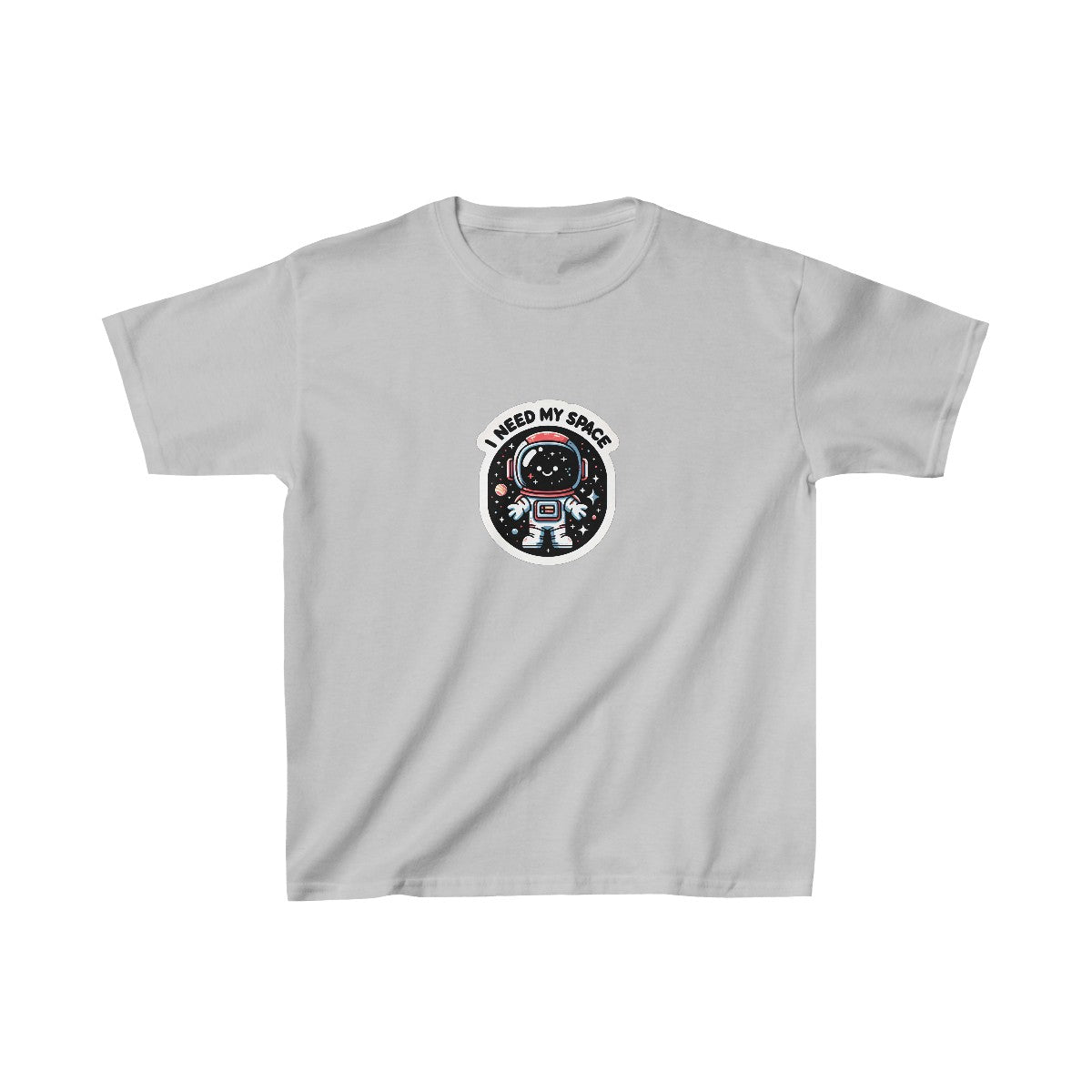 Kids Digital ArtRetro Astronaut T-Shirt Image 4