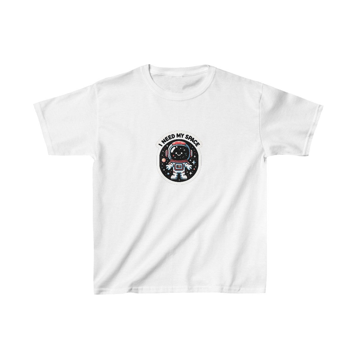 Kids Digital ArtRetro Astronaut T-Shirt Image 2