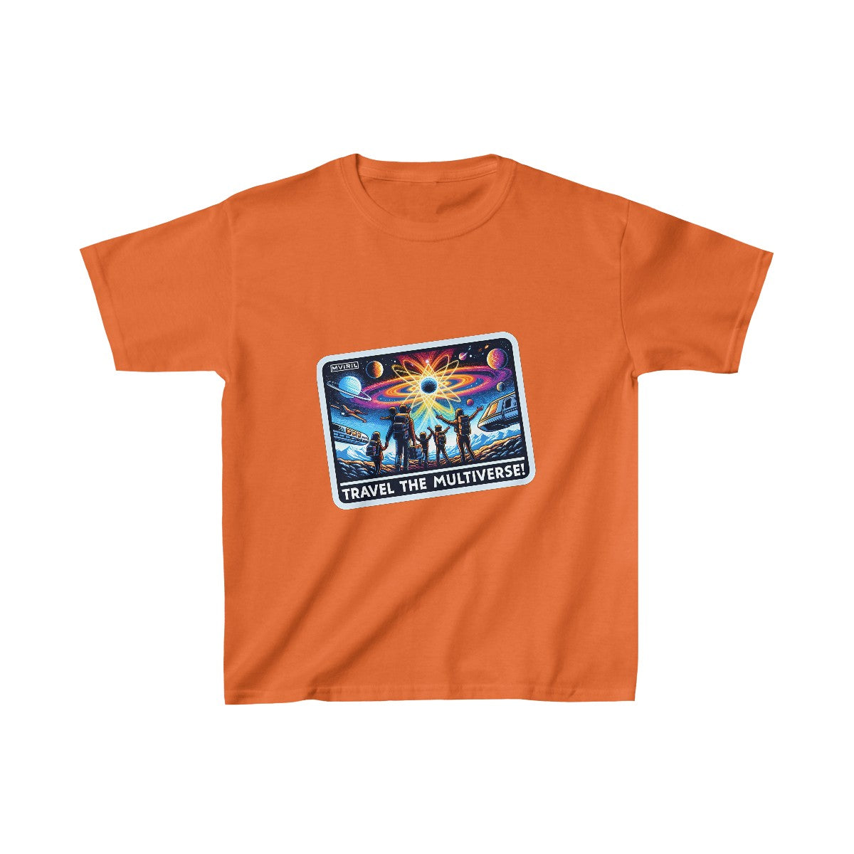 Kids FuturisticTravel Advertisement Tee Image 6