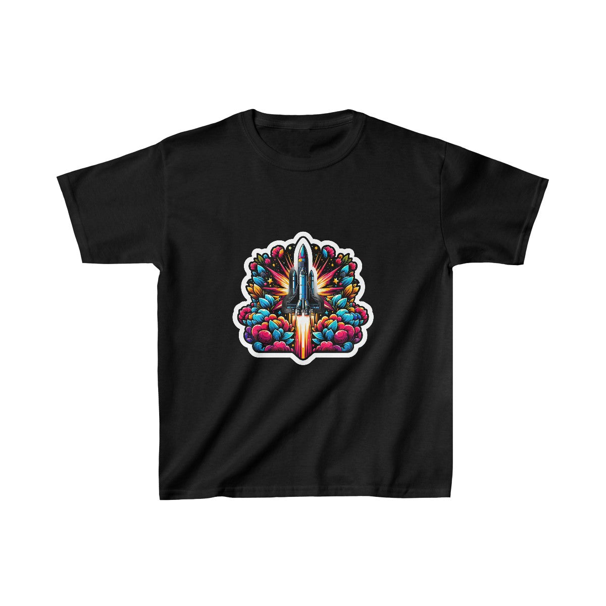 Kids FuturisticExploding T-Shirt Image 3