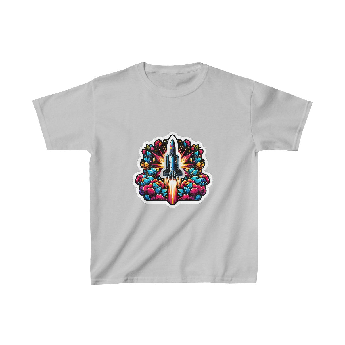 Kids FuturisticExploding T-Shirt Image 4