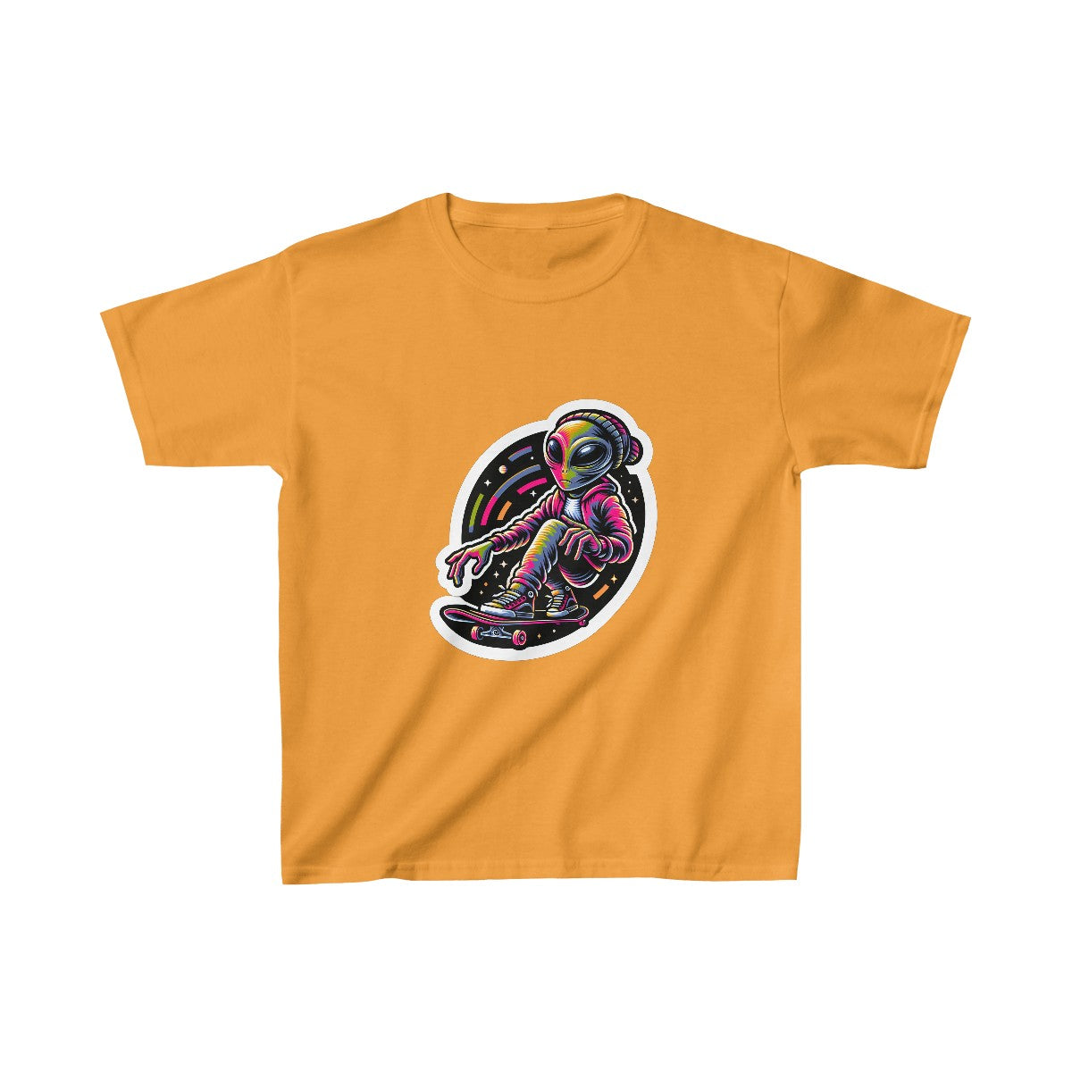 Kids Graphic ArtAlien T-Shirt Image 5