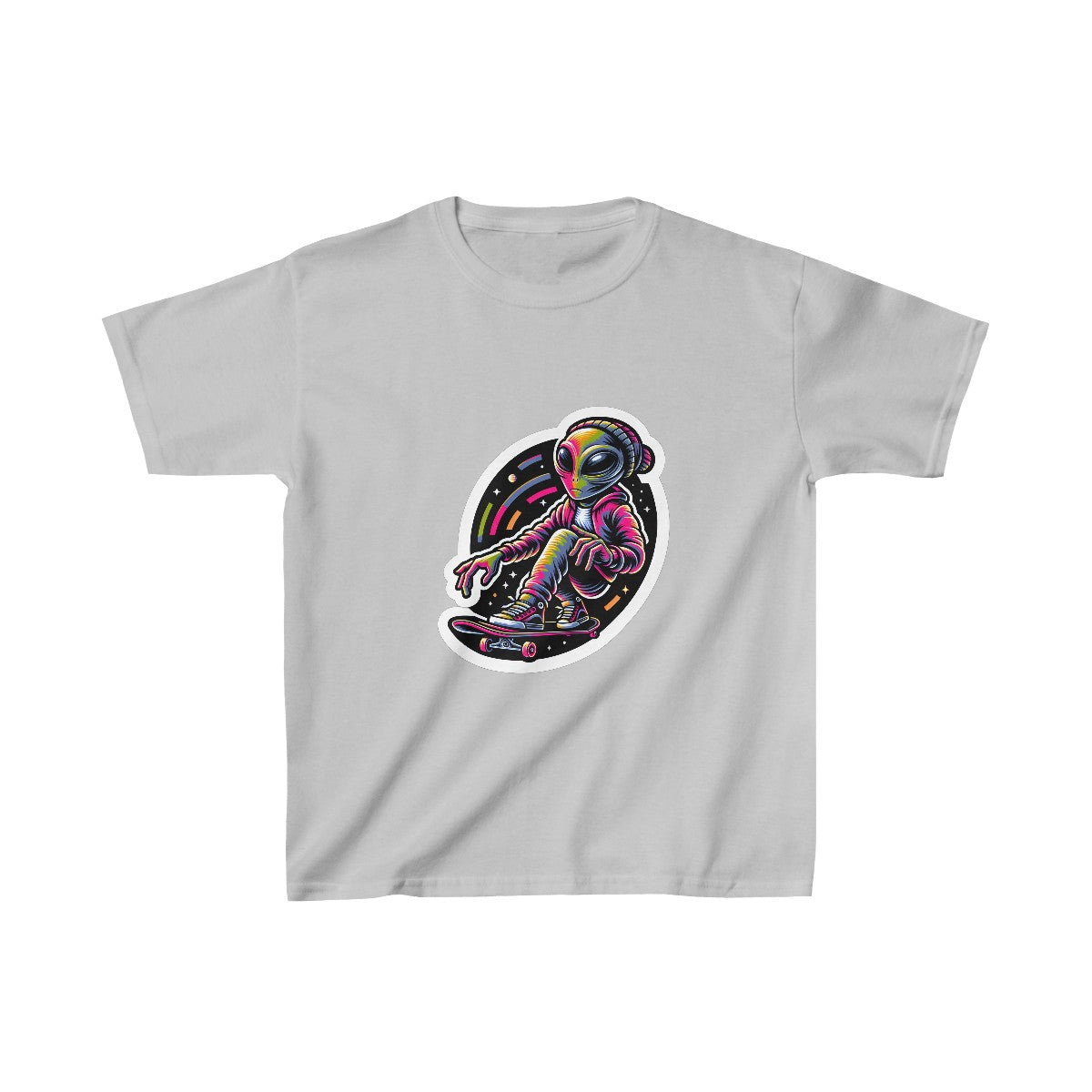 Kids Graphic ArtAlien T-Shirt Image 4