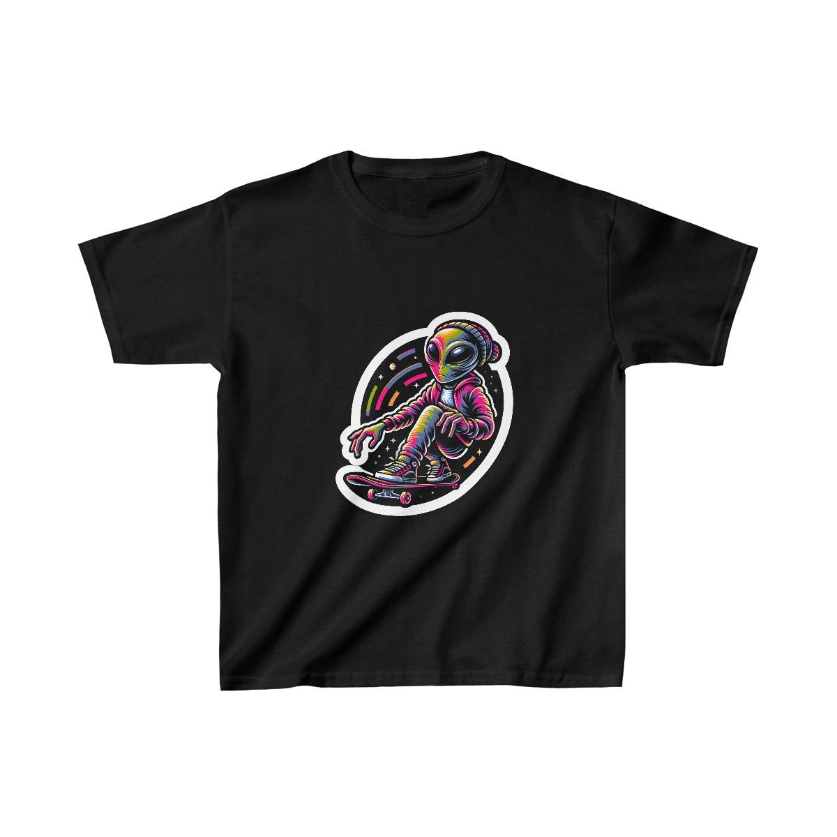 Kids Graphic ArtAlien T-Shirt Image 3