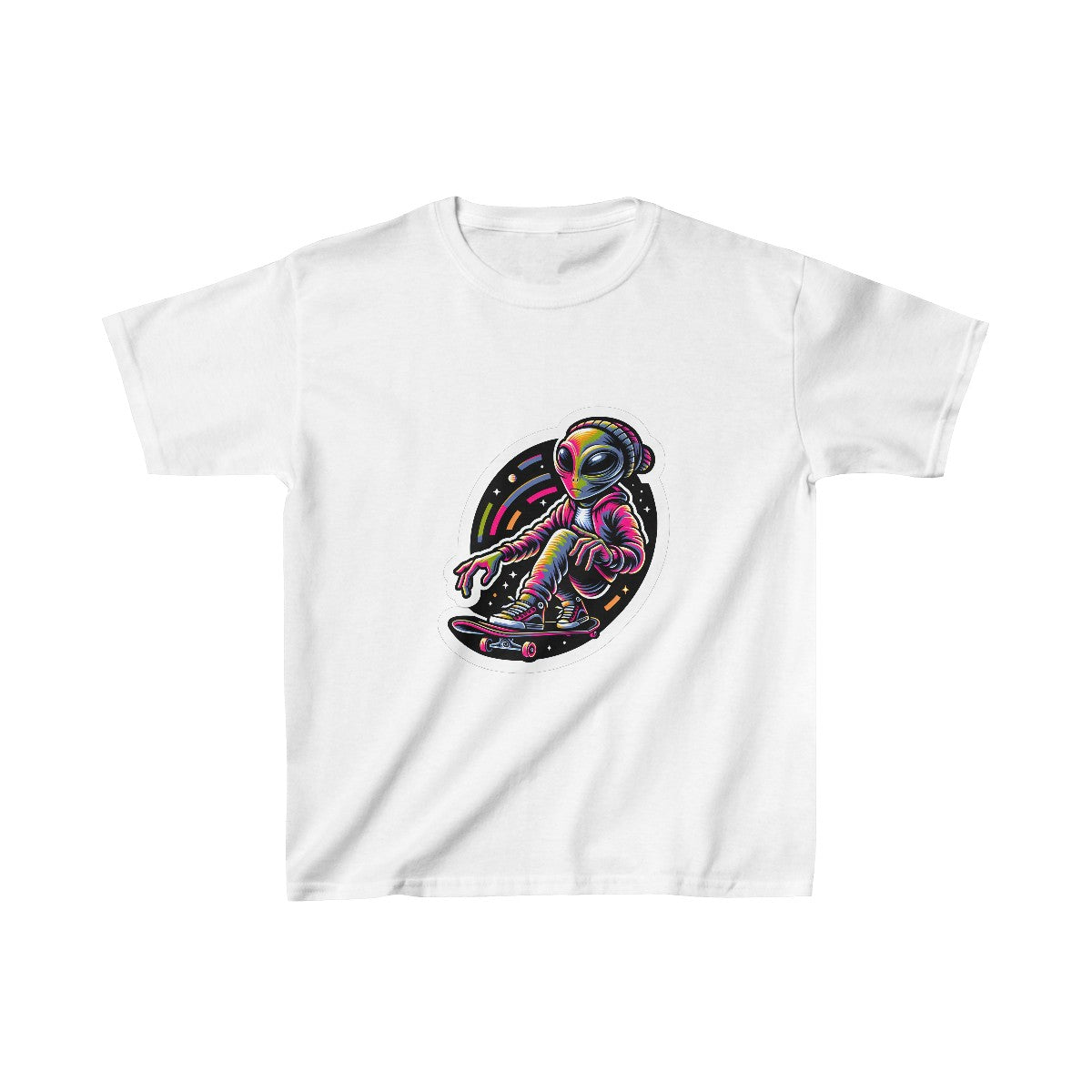 Kids Graphic ArtAlien T-Shirt Image 2