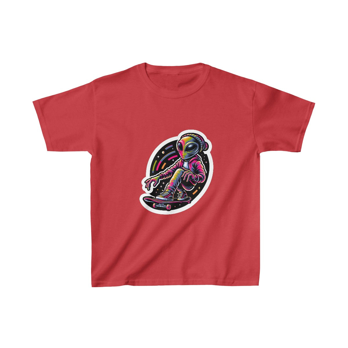 Kids Graphic ArtAlien T-Shirt Image 11