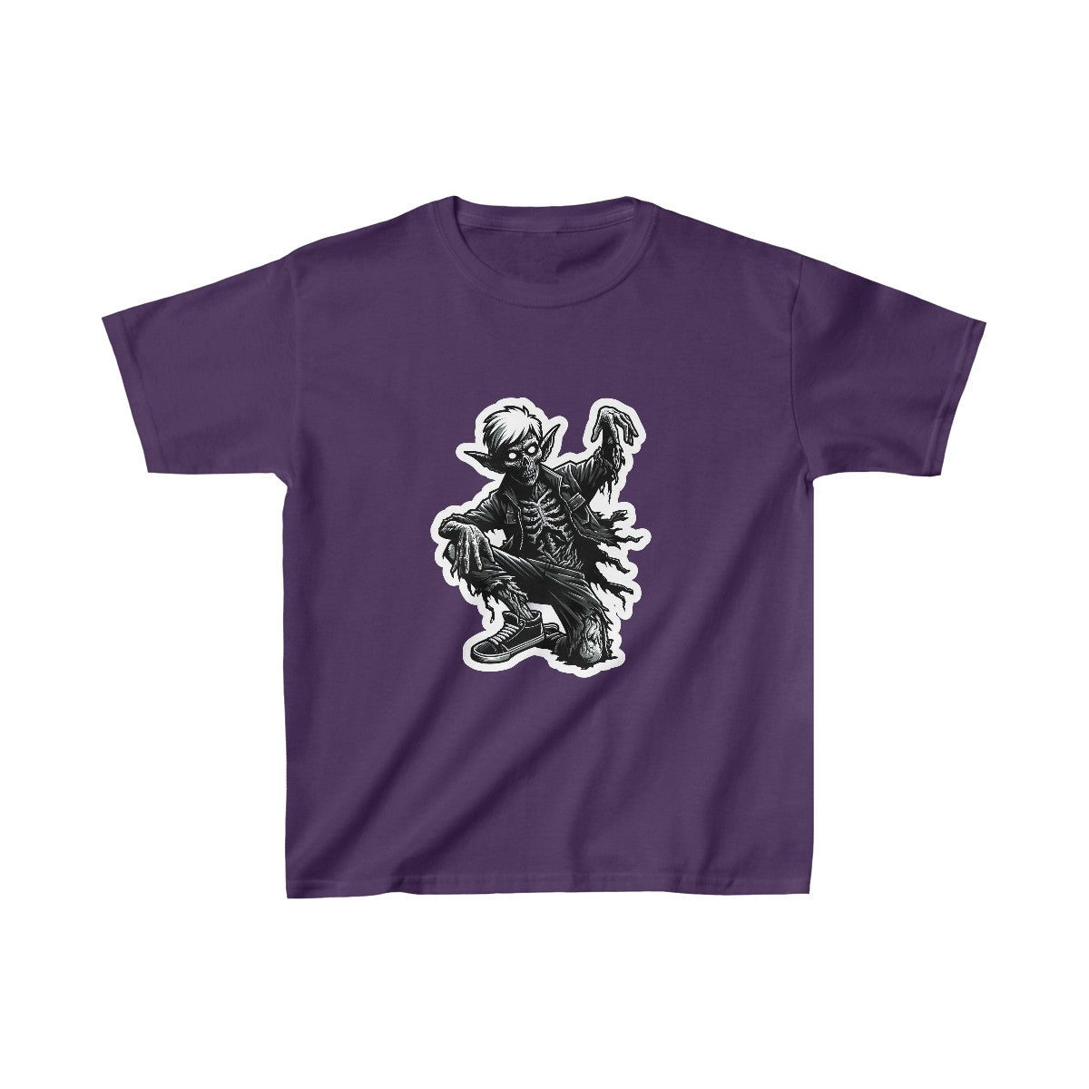 Kids Graphic ArtZombie Elf T-Shirt Image 10