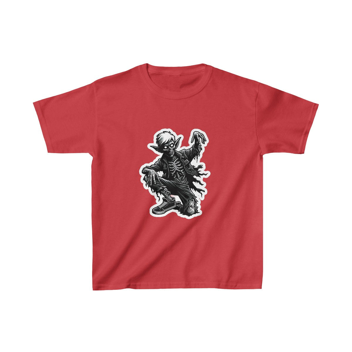 Kids Graphic ArtZombie Elf T-Shirt Image 11