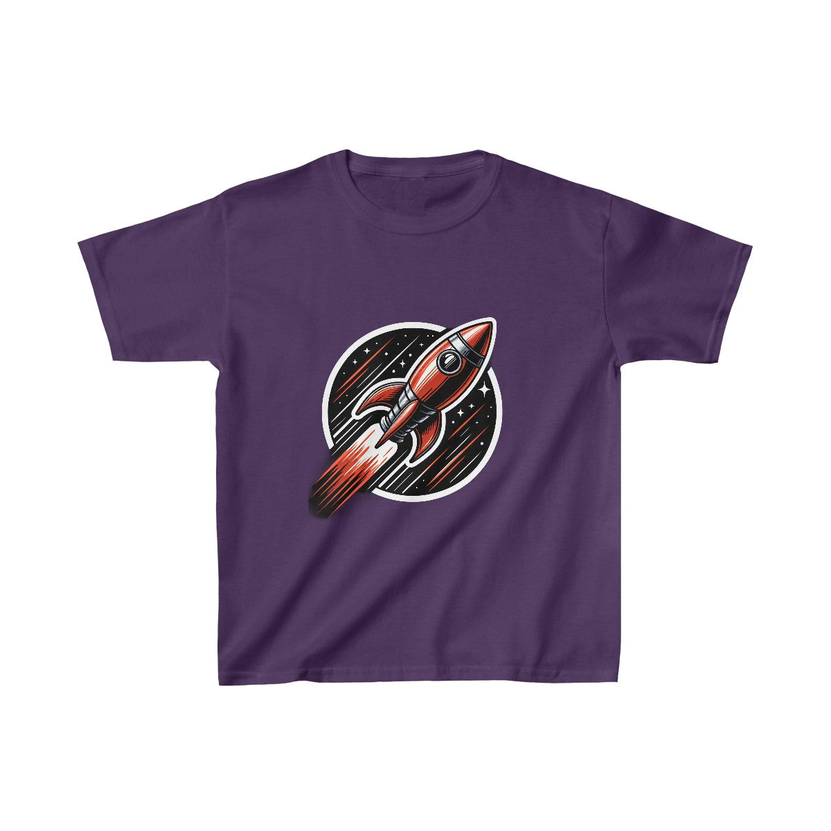 Kids Graphic ArtRocketship T-Shirt Image 10