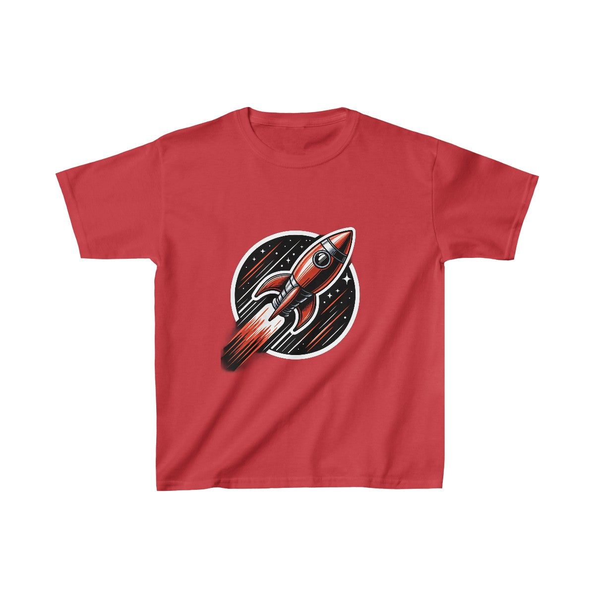 Kids Graphic ArtRocketship T-Shirt Image 11