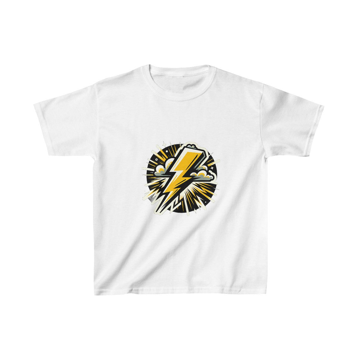 Kids Graphic ArtLightning Bolt T-Shirt Image 2