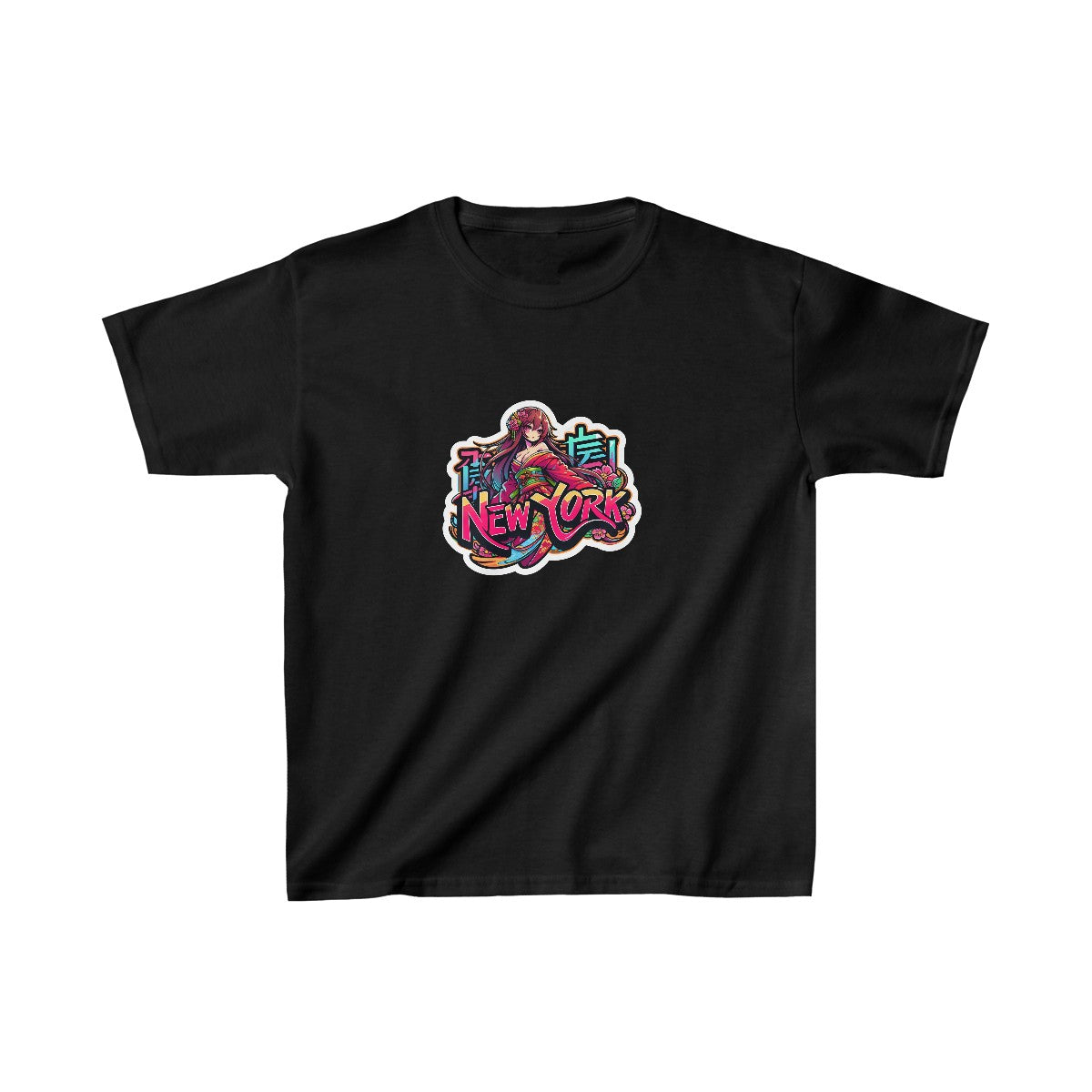 Kids Harem AnimeVivid Lettering T-Shirt Image 3