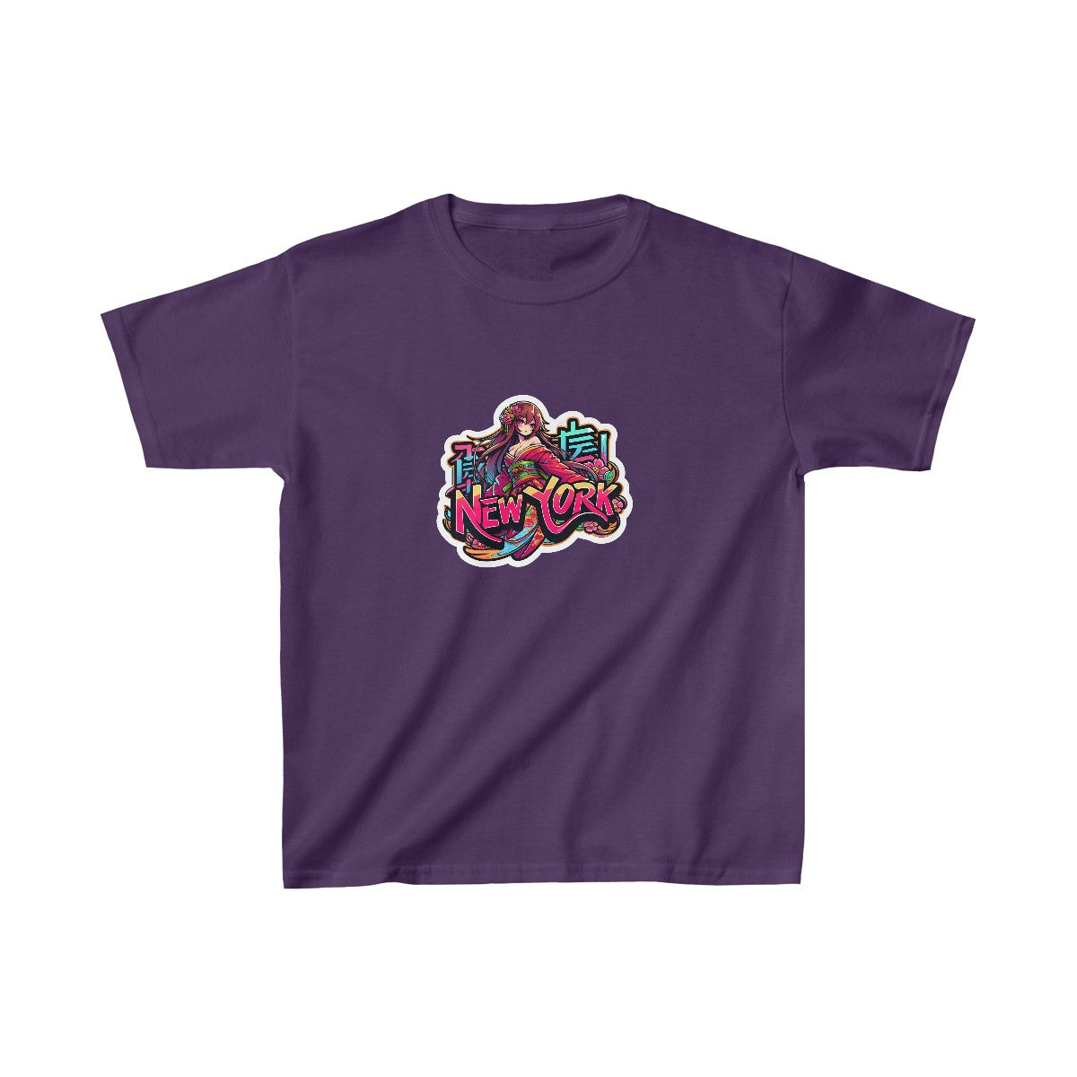 Kids Harem AnimeVivid Lettering T-Shirt Image 10