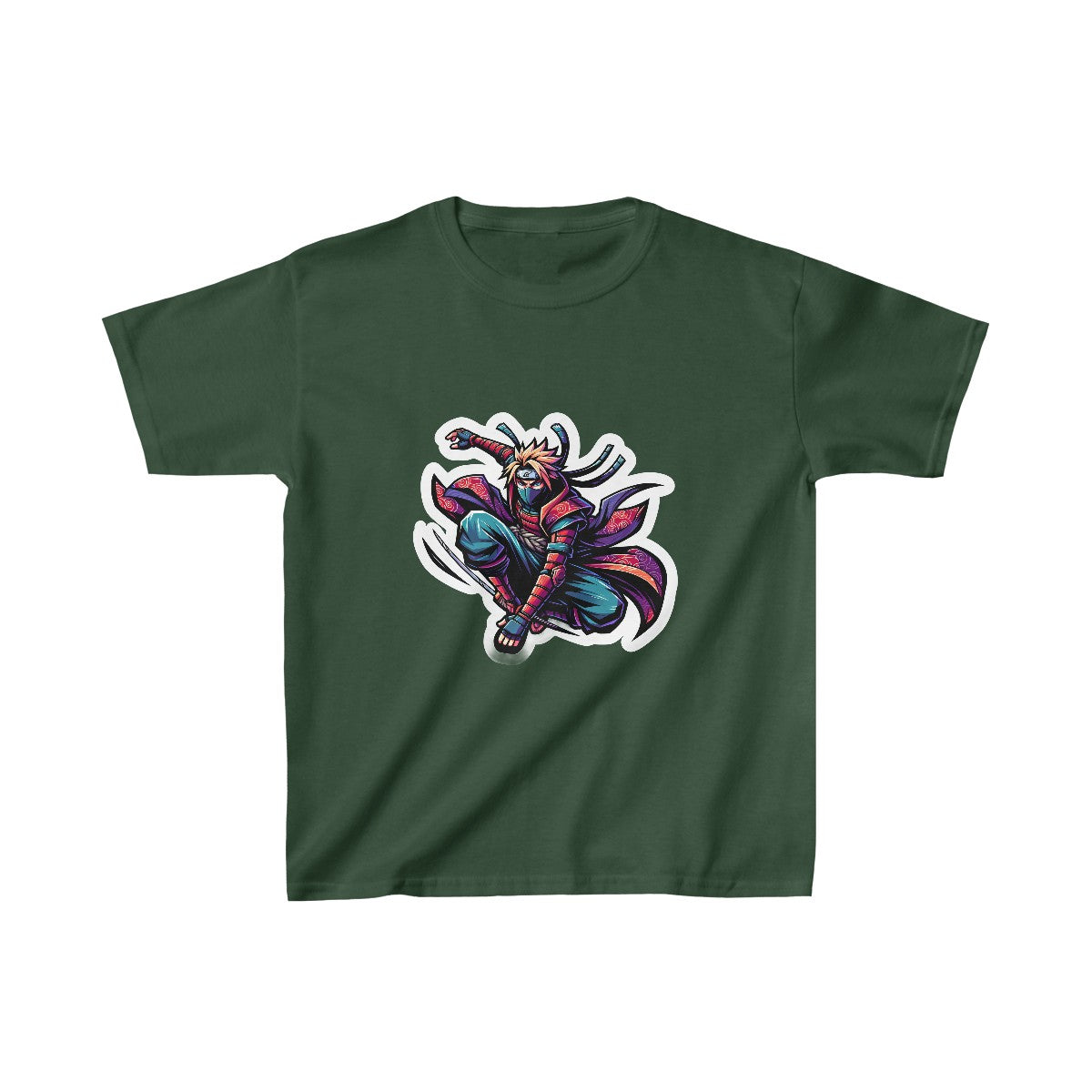 Kids Harem AnimeNinja Warrior T-Shirt Image 7