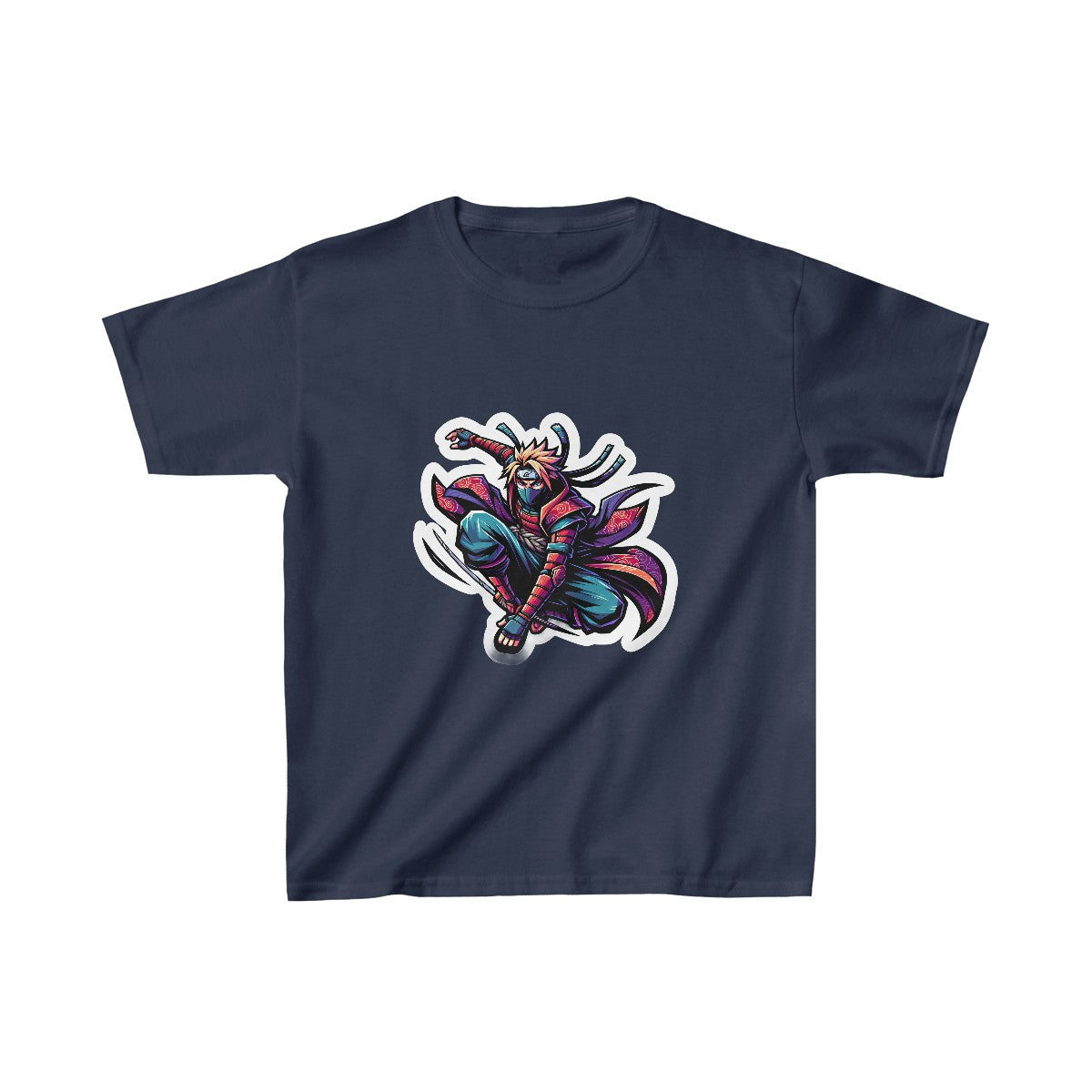 Kids Harem AnimeNinja Warrior T-Shirt Image 9