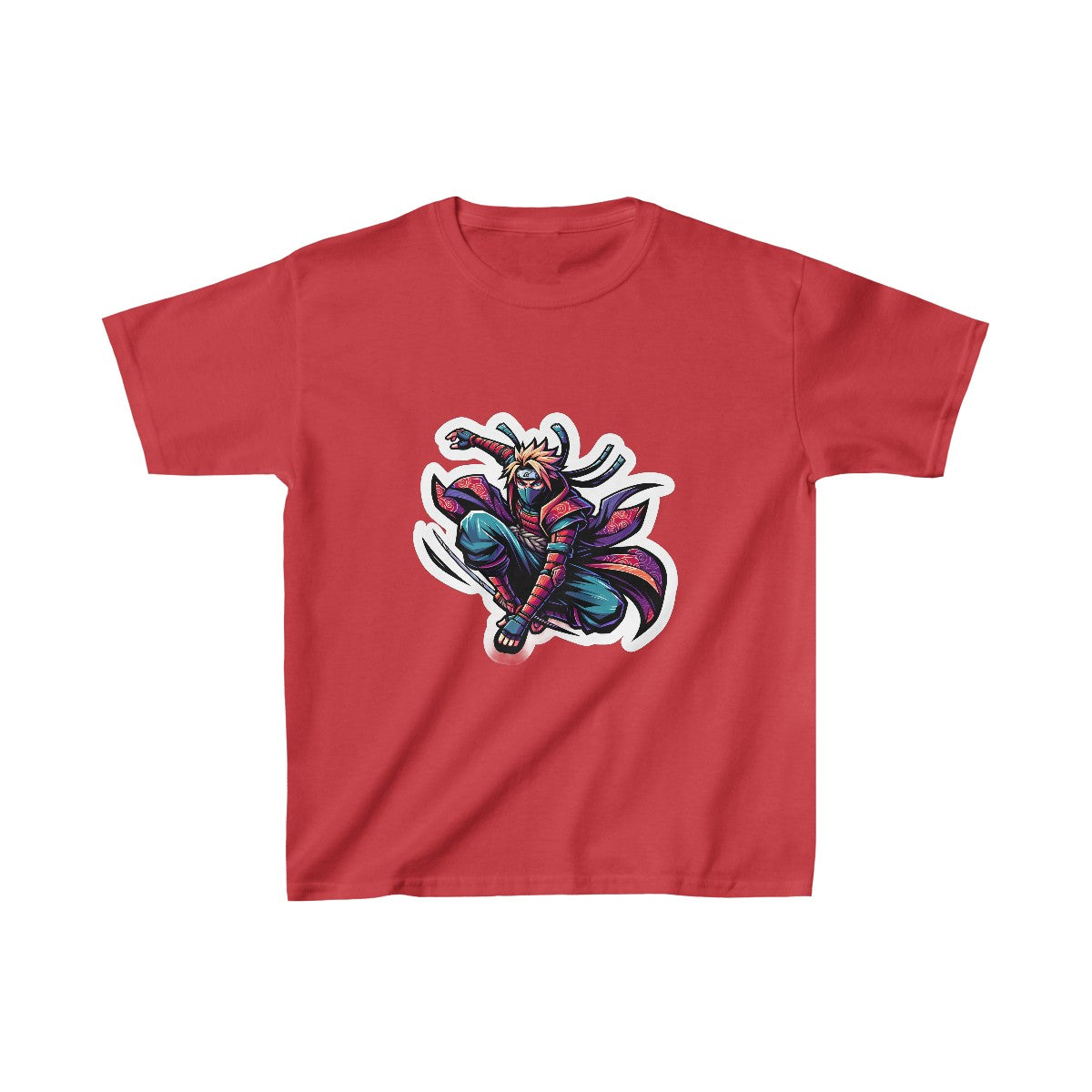 Kids Harem AnimeNinja Warrior T-Shirt Image 11