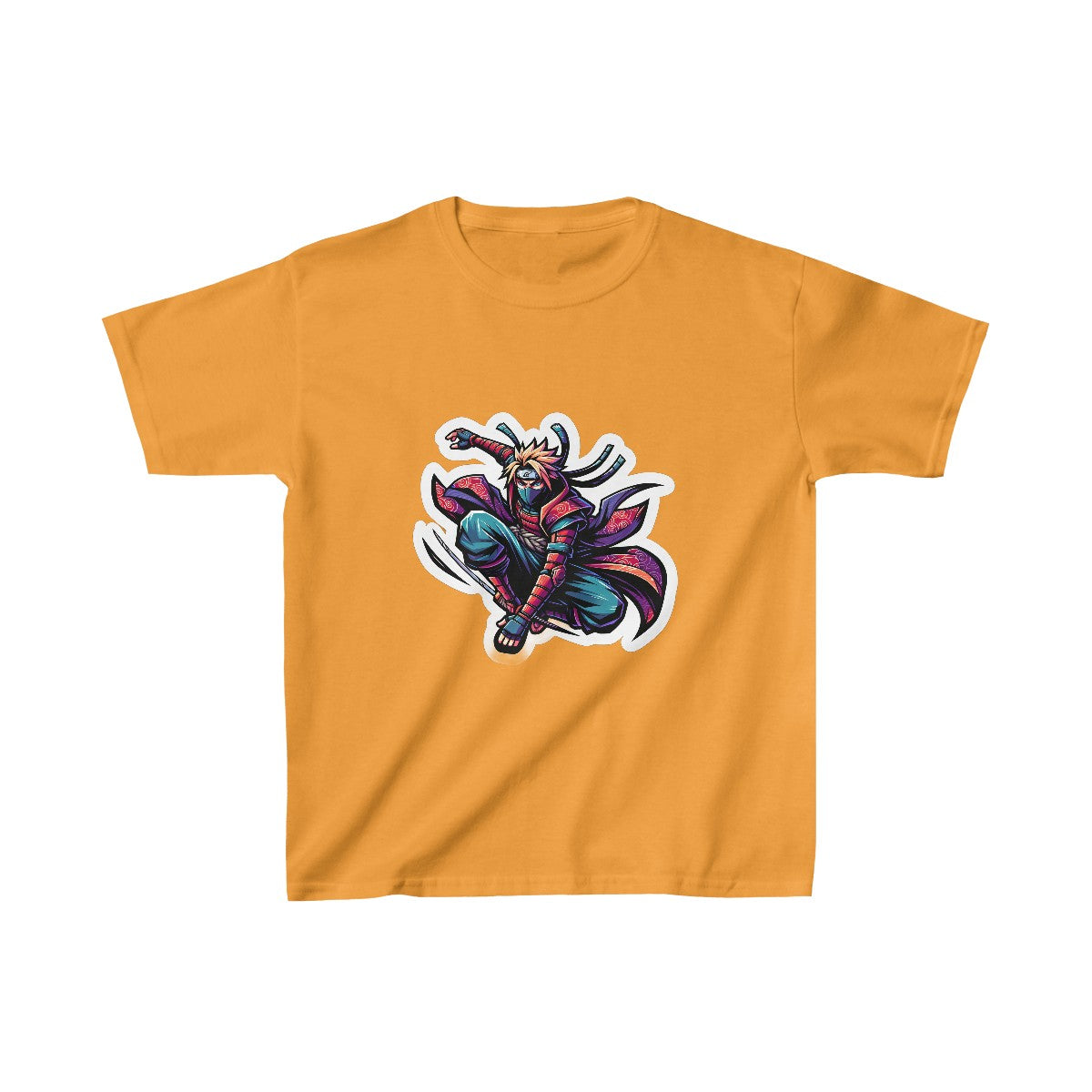 Kids Harem AnimeNinja Warrior T-Shirt Image 5